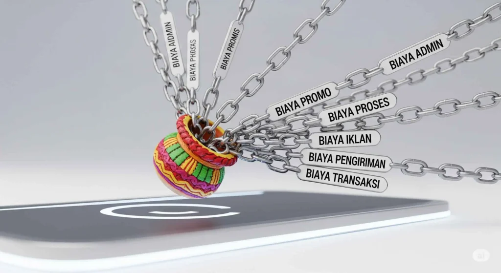 Beban biaya marketplace yang memberatkan umkm skala kecil