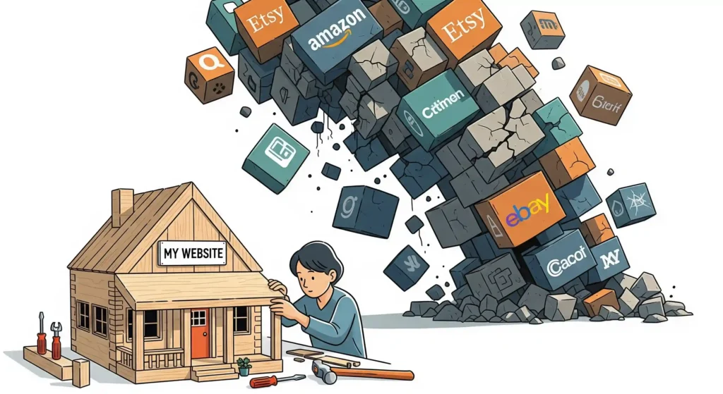 Website vs marketplace